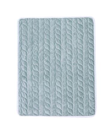 Liveinu waterproof plus fleece mattress protection anti-slip breathable incontinence cover reusable absorbent pads for babies senior breastfeeding pregnant incontinence green 90x180cm 90x180cm green