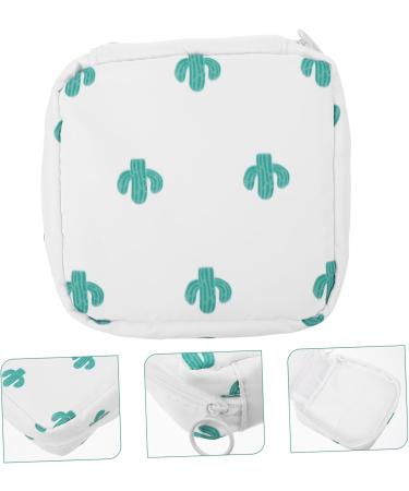 Plafope Women's Coin Bag & Menstruation Storage Pocket - Multifunctional Halter Towel & Pad Holder 11.5x11.5x4cm - Buy Online on GoSupps.com