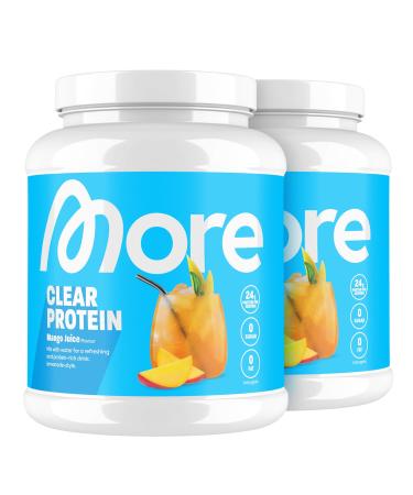 MORE NUTRITION More Clear Mango Juice 2 x 600 g Clear Whey Mango Juice 600g (pack of 2)