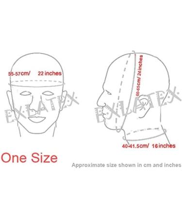 Unisex Black Latex Mask with Eyes & Face Opening - 0.6mm Durable Hood for Costumes & Performance - Buy Online on GoSupps.com