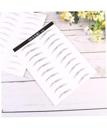 FRCOLOR 4 Sheets Pairs Makeup Stickers Makeup Eyes Brown Natural Simple Cosmetic 4d Disposable The Lazy - Buy Online on GoSupps.com