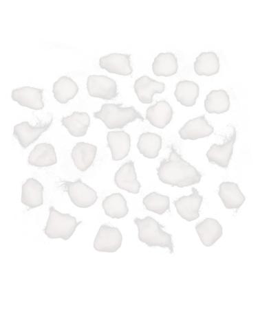 Hemobllo Boules De Coton Nettoyantes Pour Ongles 300pcs Absorption lev e Fibres Non Pelucheuses Usage Salon Et Maison Nettoyage Dissolvant Gel