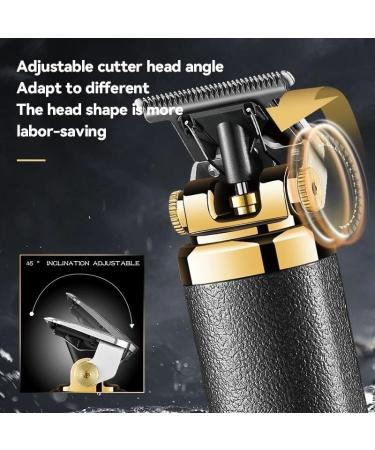 Professional Hair Clipper - Rechargeable Cordless Trimmer with LCD Display & Adjustable Cutter Head | Best Hair Cutting Tool for Home & Travel - Buy Online on GoSupps.com