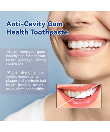 Oraliz Anti-Caries Whitening Toothpaste Anti-Caries Toothpaste Anti-Caries Whitening Active Gingival Restoration Refreshing And Anti-Caries Toothpaste (5pcs) - Buy Online on GoSupps.com