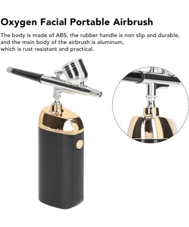 Portable Oxygen Facial Mist Sprayer Mini Airbrush Kit - Black - Buy Online on GoSupps.com