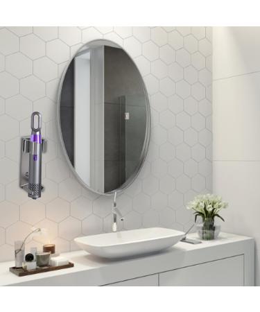 Hair Curling Wand Holder | Curling Wand Wall Mount Winder Function Organizer - High Temp Resistant 36mm Diameter for Straight Hair Comb Pochy Grey - Buy Online on GoSupps.com