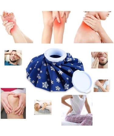 Reusable Ice Packs for Injuries - 4 Pack Gel Cold/Hot Water Pack for Pain Relief & Recovery Therapy - Buy Online on GoSupps.com