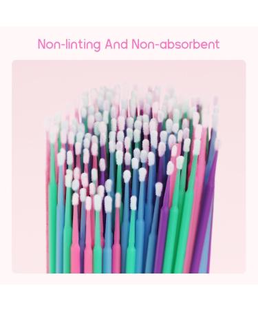 400 PCS Multipurpose Dental Swabs Disposable Micro Applicator Brush Bendable Makeup Brush 1.2/1.5/2.0/2.5 mm 400 count (Pack of 1) - Buy Online on GoSupps.com