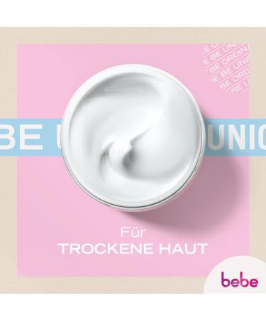 BEBE Intensive Care Rich Face Cream - 50ml Vegan Moisturizer with Avocado Oil & Shea Butter for 24H Nourishing Hydration Ideal for Dry Skin - Buy Online on GoSupps.com