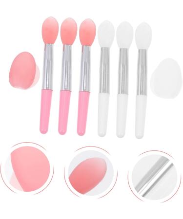 FRCOLOR 2 Sets Lipstick Dust Protection Concealer Brush Tools for Lip Masks Face Cleanser Face Tools Practical Lipstick Applicator Silicone Lipstick Brush Tool - Buy Online on GoSupps.com