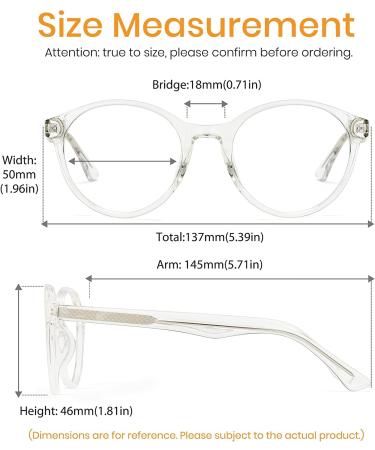 Cyxus Retro Round Blue Light Blocking Glasses 2022 - Anti Glare & Eye Strain for Men and Women - Buy Online on GoSupps.com