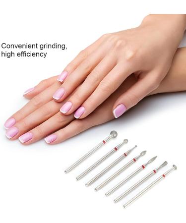 Sand Electric Manicure Grinding Head Nail Art Manicure Drill Bit Accessory NO.05 NO.06 NO.07 NO.08 NO.09 for Nails Glass Plastic with Tungsten Steel Material (NO.05) - Buy Online on GoSupps.com