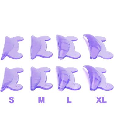 Eyelash Perm Pads | 4 Pairs Bear Style Silicone Lash Silicon Pad | Reusable Eyelash Perming Pads 4 Sizes Lash Curler Pads for Lash Lifting of Different Length Eyelashes - Buy Online on GoSupps.com