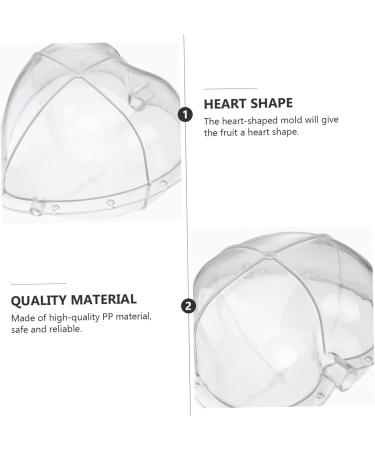 SUPVOX Heart Shaped Watermelon Molds Fruit Vegetable Mould Vegetable Forming Cucumber Shaper - Buy Online on GoSupps.com