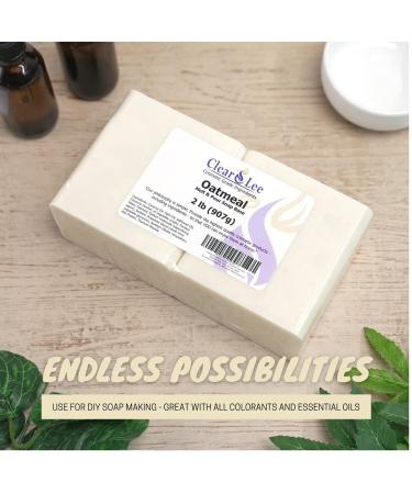 Buy Cosmetic Grade Oatmeal Melt and Pour Soap Base - 2lb Natural Bar for International Shipping - Buy Online on GoSupps.com