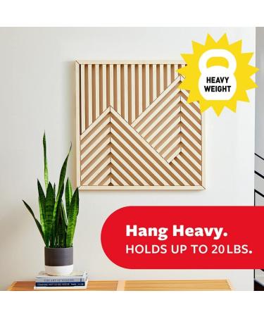 Command 20 lb XL Heavyweight Picture Hanging Strips - 10 Pairs | Damage-Free, Heavy Duty Wall Hangers for Living Spaces - Buy Online on GoSupps.com
