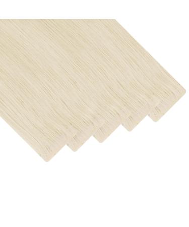 Youngsee 60cm Blonde Real Hair Tape Extensions - Virgin Remy Hair - 5pcs #1000 for Seamless Volume - Buy Online on GoSupps.com