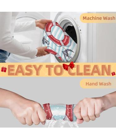 Anchor Lifebuoy Beard Bib Apron - Waterproof Hair Catcher for Men | Non-Stick Grooming Cape with Suction Cups - Perfect Gift for Shaving & Trimming - Buy Online on GoSupps.com