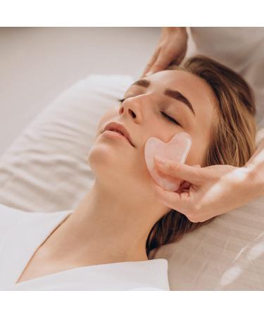 Gua Sha Facial Tools Set - Rose Quartz & Jade Stone Face Roller for Anti-Aging Wrinkle Relief & Eye Puffiness Shop Natural Beauty Skin Care Online - Buy Online on GoSupps.com
