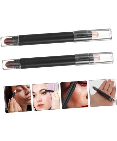 FRCOLOR 2pcs Make up Brush Eyeshadow Makeup Eye Makeup Tool Eye Shadow Double Head Eye Makeup Pencil - Buy Online on GoSupps.com