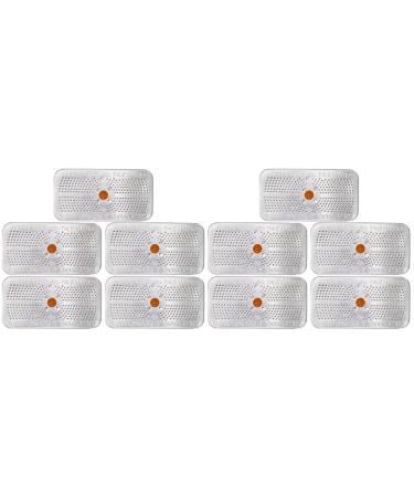 Ultechnovo 10 STK DROUM SILICH REPORT Safe Absorber Silica parcel for moisture humidity Humaniff moisture moisture absorption system pebble angel orangex2st 10.5x5.5cmx2pcs
