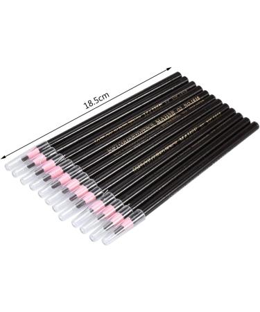 Eyebrow Pencil 12pcs Eyebrow Pencil Waterproof Eyebrow Liner Eyebrow Styling Pencil Waterproof Durable Eyeliner Beauty and Cosmetics Eyebrow Pencil(A) - Buy Online on GoSupps.com