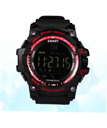 Besportble Heart Rate Monitor & Sleep Tracker Band - Fitness Tracking Bracelet in Medium Red - Buy Online on GoSupps.com