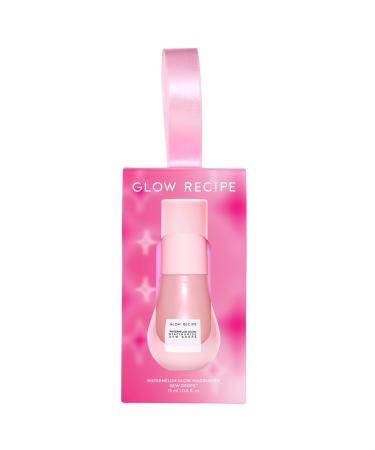Glow Recipe Holiday Ornament & Travel Size Niacinamide Dew Drops - Hydrating Serum & Priming Liquid Highlighter with Hyaluronic Acid Morninga Oil + Vitamin E - Lightweight Facial Serum (15 ml)