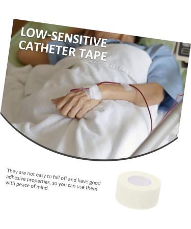 GLSTOY Micropore Breathable Tape Rolls - 24 Pack for Wounds, Catheters, Snoring - 914X2.5CM - Self-Adhesive Skin Tape for Household and Sports Injuries - Buy Online on GoSupps.com