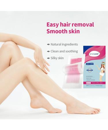 Premium Wax Strips for Hair Removal - All-Purpose Body Strips for Arms Face & Armpits - Gentle & Effective - Buy Online on GoSupps.com
