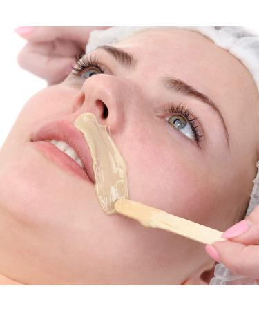 Wax Strips and Sticks Kit - 250 Pieces for Hair Removal | Includes Waxing Strips, Cloth, and Wooden Applicator Sticks for Women and Men - Buy Online on GoSupps.com