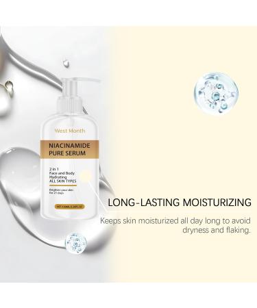 OLLZPJFPK Niacinamide Essence Hydrating Moisturizing Brightening Nourishing Facial Skin Elasticity Skincare Essence - Buy Online on GoSupps.com