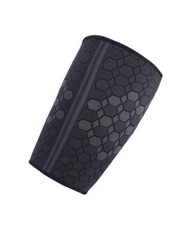 Yardwe 2 Pcs Thigh Protector Thigh Pads Wraps and Thigh Support Braces Supplies Inner Thigh Hamstring Quad Brace Basketball Shin Compression Sleeve Protection Pad Sports Nylon