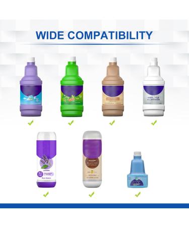 Lanmu Bottle Cap Silicone Gasket for Flash Powermop Refill Liquid Replacement Refill Liquid Accessories for Flash Powermop Floor Cleaner DIY Reusable Bottle Refillable Container (10 Pack) - Buy Online on GoSupps.com