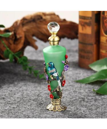 Shop Vintage Enameled Birdie Perfume Bottles | Refillable Empty & Travel Size 30ml Options - Buy Online on GoSupps.com