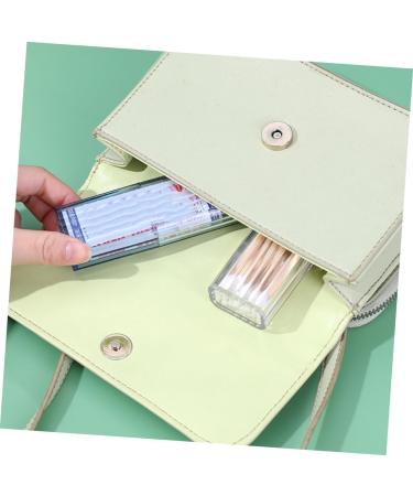 Villcase 30PC Travel Toothpick Box & Swab Holder - Portable Jewelry & Dental Dispenser in 5 Colors | Travel-Resistant Cotton Pad Container - Buy Online on GoSupps.com
