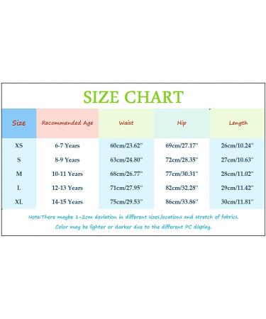 Girls Low Waist Black Sports Shorts with Pockets | Size 10-11 Years - Buy Online on GoSupps.com