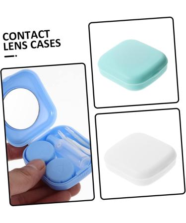 Gleavi Contact Lens Case - Travel-Friendly Organizer for Colored Contact Lenses | Durable Frosted PP Container | Compact & Stylish Contact Lens Box - Buy Online on GoSupps.com