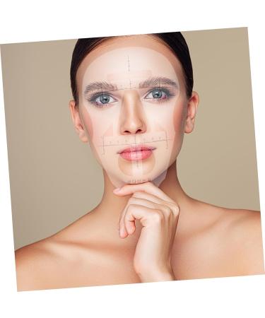 Healeved 3 Pcs Measure Tool Eyebrow Shaping Tool Eyebrow Template Eyebrow Ruler Makeup Tool Make up The Brush - Buy Online on GoSupps.com