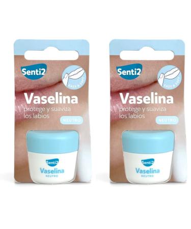 Vaselina Senti2 Baume L vres Neutro 20 Ml Hydratant Multicolore S che (Lot de 2) Pack of 2