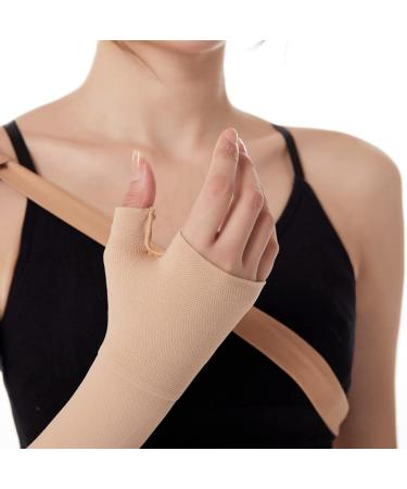 Sonew Compression Arm Sleeves for Swelling Support | XL Left Hand Lymphedema Compression Cuffs - Elastic Bandage for Pain Relief - Buy Online on GoSupps.com