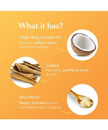 RUVYAA Coco Soul Body Butter with Coconut | Shea Butter & Ayurveda for Intense Moisturization | Paraben. Silicones & Mineral Oil Free | 100% Vegan | 140g - Buy Online on GoSupps.com