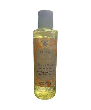 Bolero Renew Facial Cleanser - Mimosa Flower & Coconut | Gentle Cleanse & Renew | 5fl oz (147.8ml) - Shop Now - Buy Online on GoSupps.com