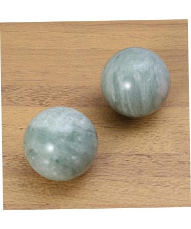 Healeeved Chinese Marble Baoding Balls - Stress Relief Massage Balls - Medium Green - Buy Online on GoSupps.com