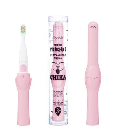 VITAMMY Tooth Friends sonic toothbrush for children pink-chika from 3 years
