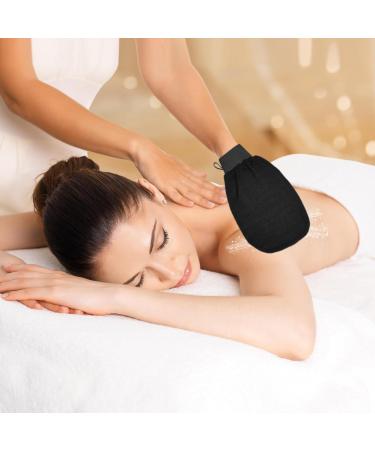 KEYRI Exfoliating Peeling Gloves 6 Pack for Women | Remove Dead Skin & Achieve Smooth Skin Perfect for Bathing & Showering (Black) - Buy Online on GoSupps.com