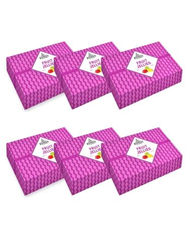 Fruit Jellies Gift Box Vegetarian Sugar Coated Fruit Jelly Sweets 175g X6 | FabFinds Mug