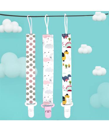 Buy Pacifier Chain for Boys & Girls | Clip-On Baby Pacifier Chain Safe & Stylish - Buy Online on GoSupps.com