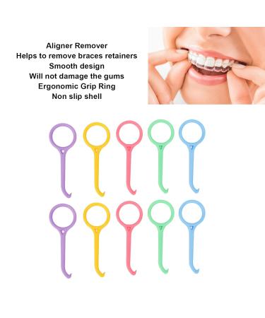 Aligner Remover Set - 10 Portable Tools for Easy Oral Care & Removable Braces | Dismantling Accessories for Braces Removal - Buy Online on GoSupps.com