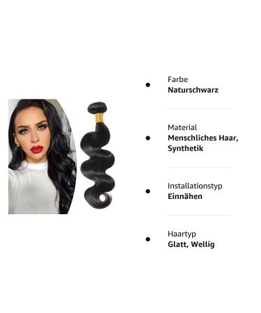 SEGO 18 Body Wave Human Hair Wefts - 100% Unprocessed Brazilian Extensions | Premium Quality Weave - Buy Online on GoSupps.com